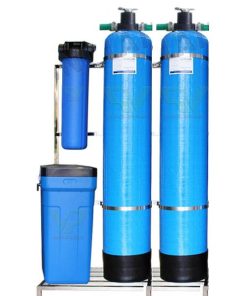 Bộ 2 cấp Lọc tổng đầu nguồn công suất 1000l/h, Van cơ