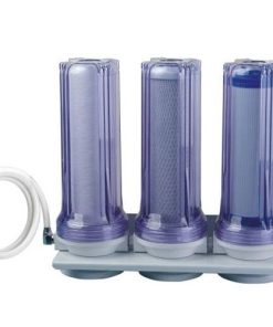 Bộ 3 cột lọc thô gia đình - Hoàng Lâm cung cấp giải pháp lọc tổng sinh hoạt