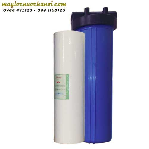 Cột lọc bông xốp 20inch tổng sinh hoạt
