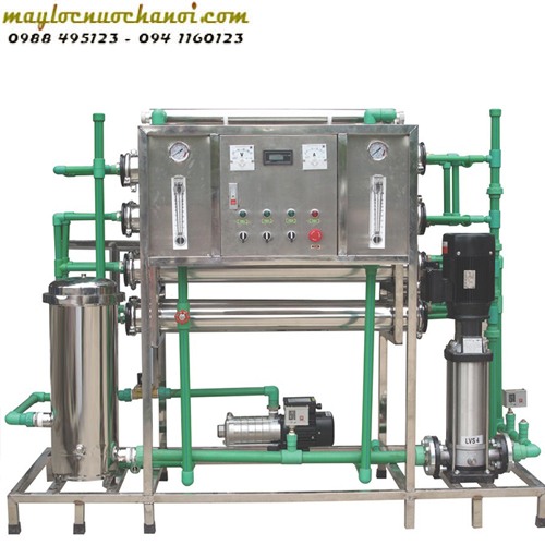 Dây chuyền lọc nước tinh khiết - Hoàng Lâm - maylocnuochanoi.com