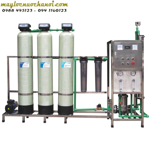 Dây chuyền lọc nước tinh khiết - Hoàng Lâm - maylocnuochanoi.com