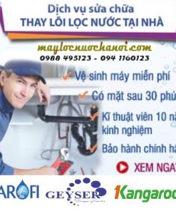 Máy lọc không ra nước