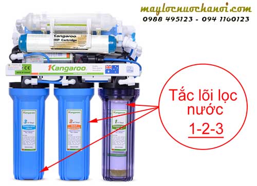 May loc nuoc ra it nuoc thai