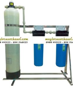 Bộ 3 cấp lọc tổng đầu nguồn - công xuất 500l/h, Van cơ