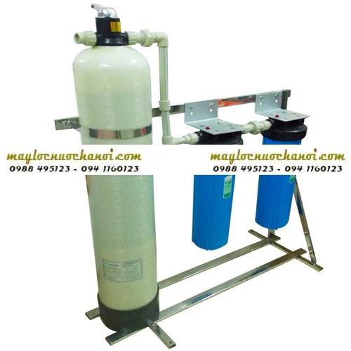 Cột lọc thô đầu nguồn Composite - Hoàng Lâm - Chuyên lọc nước tổng sinh hoạt