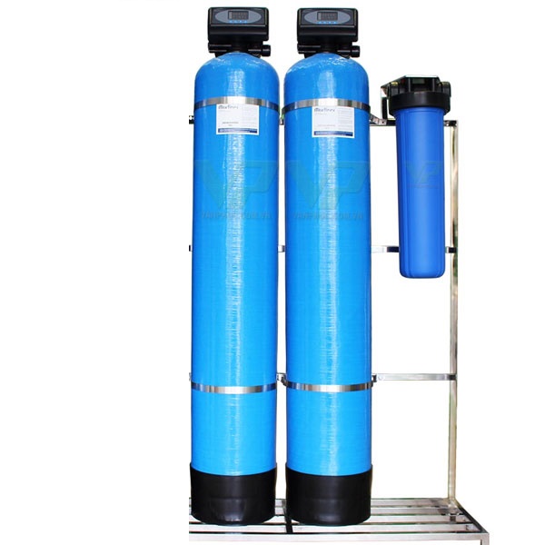 Cột lọc, bộ lọc tổng 2 cột đầu nguồn tự động sục xả