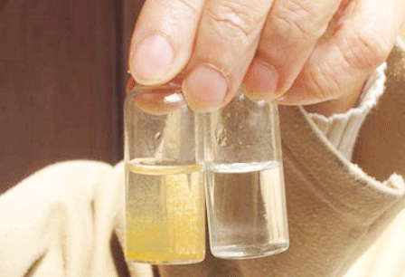 Phát hiện nước nhiễm Amoni