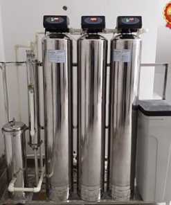 Bộ lọc tổng INOX 03CA, 07 cấp lọc + Màng siêu lọc UF (tự động)